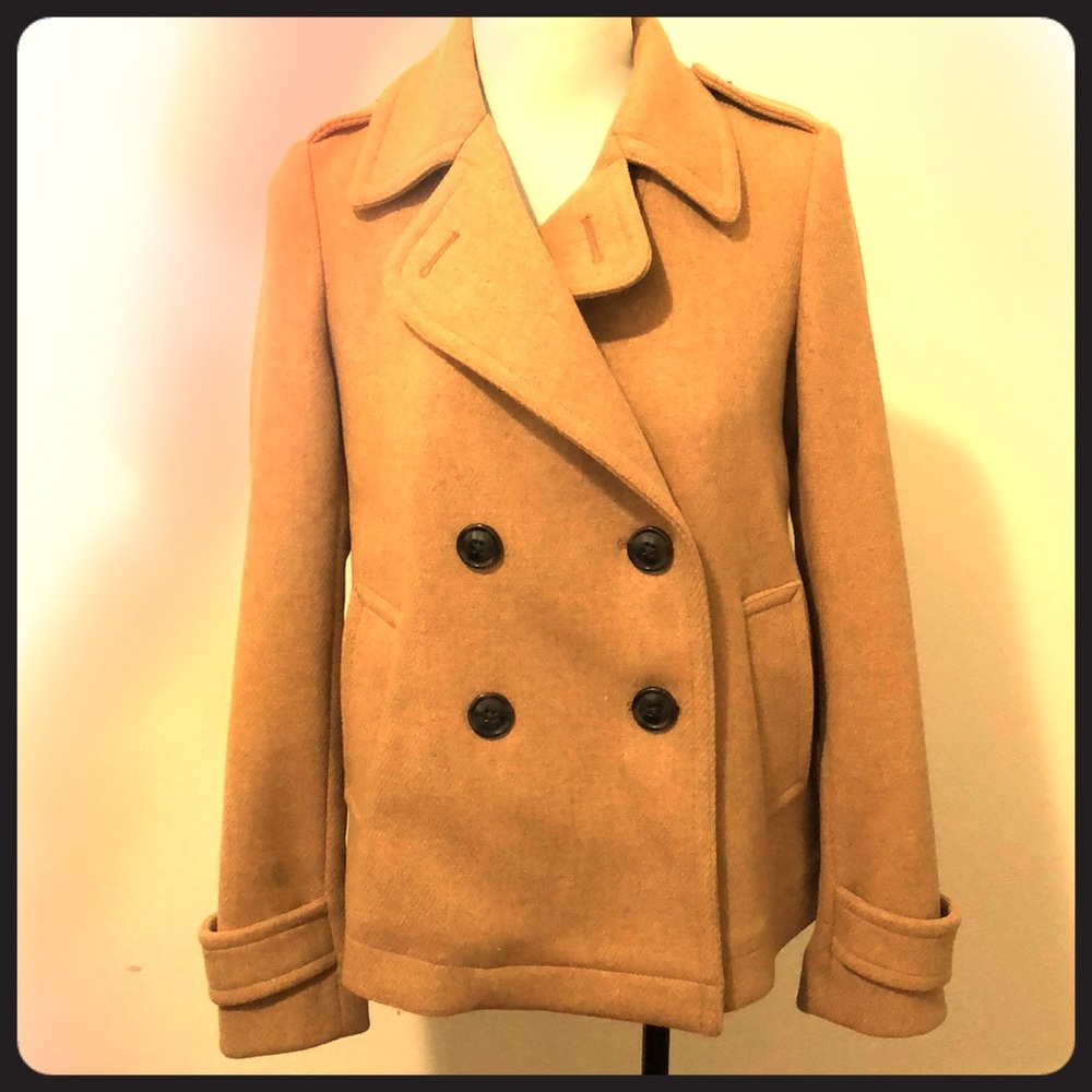 Ladies XS Wool blend Pea Coat